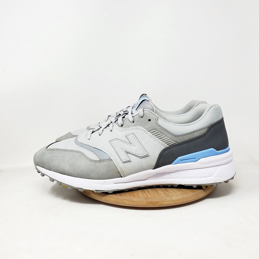 New Balance 997G Golf Shoes Mens 11 2E WIDE Retro Lace Up Spikeless Sneaker